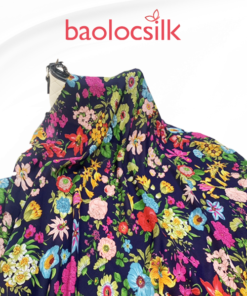 LỤA CDC IN HOA BAOLOCSILK - BSGLI002